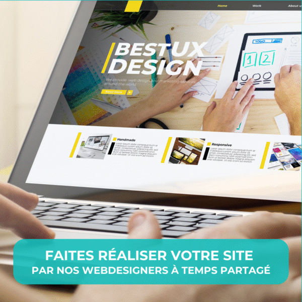 Site web Webdesigner à temps partagé